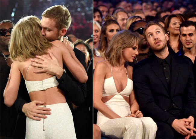 Phải đợi đến lễ trao giải Billboard Awards 2015 diễn ra vào ngày 17/5,  ca sĩ  Taylor Swift mới công khai quan hệ với chàng DJ điển trai người Scotland, Calvin Harris.