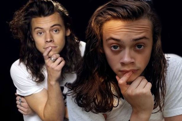 Anh chàng thiếu niên người Texas, Bailey Davila được cho là bản sao giống nhất của nam ca sĩ Harry Styles.