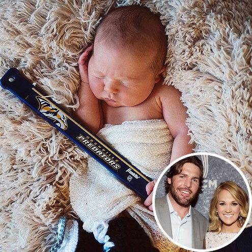 Con trai của nữ ca sĩ Carrie Underwood và Mike Fisher, bé Isaiah Michael Fisher sinh ngày 27/2/2015.