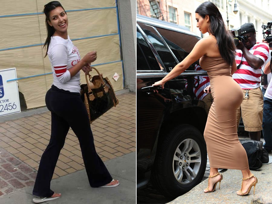 Kim Kardashian trở thành  ngôi sao Hollywood nổi tiếng bởi ba vòng sexy nhưng có lẽ bộ phận gây chú ý nhất trên cơ thể cô phải là hông, dù có thông tin và những bức ảnh chứng minh vòng 3 của cô chỉ là hàng giả.