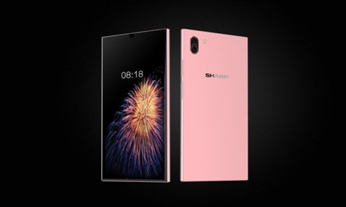 Sharp ra mắt smartphone hoàn toàn không viền vào tháng 7