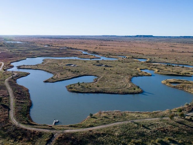 Khi  tỷ phú Boone Pickens mua mảnh đất ở ngoại ô thành phố Amarillo (Texas, Mỹ) này vào năm 1971, nơi đây vẫn chỉ là một địa điểm hoang sơ rộng gần 1.200 ha, chuyên phục vụ các cuộc săn chim cút.