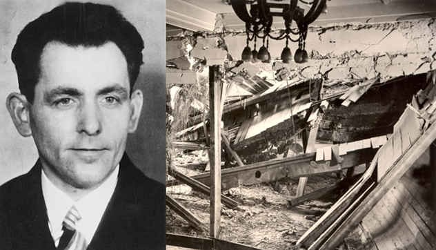 Năm 1939, Johann Georg Elser - thợ mộc người Đức - đã thực hiện vụ ám sát  trùm phát xít Hitler. Elser tự chế tạo bom rồi đặt nó bên dưới bục diễn thuyết - nơi Hitler phát biểu thường xuyên ở Munich Beer Hall.