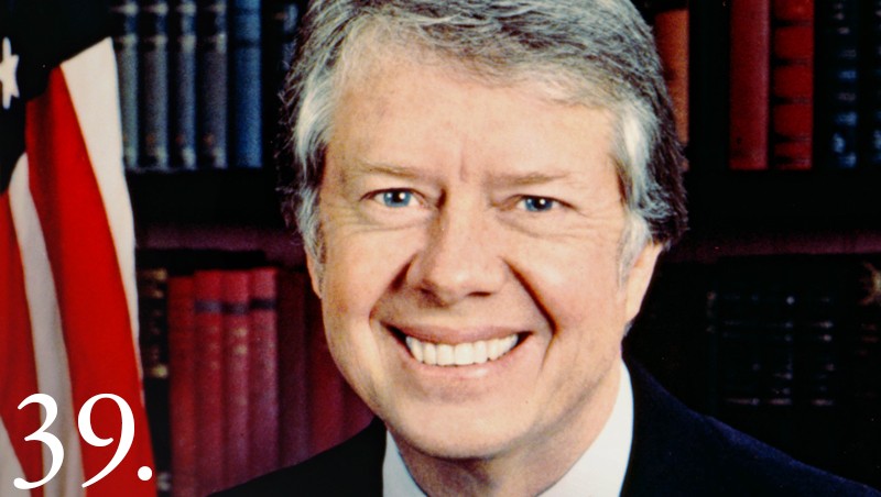  Tổng thống Mỹ Jimmy Carter đích thân quan sát được UFO vào năm 1969. Trong quá trình tranh cử Tổng thống Mỹ, ông đã hứa với các cử tri rằng sẽ giải mật tất cả các tài liệu về vấn đề này nếu như thắng cử.