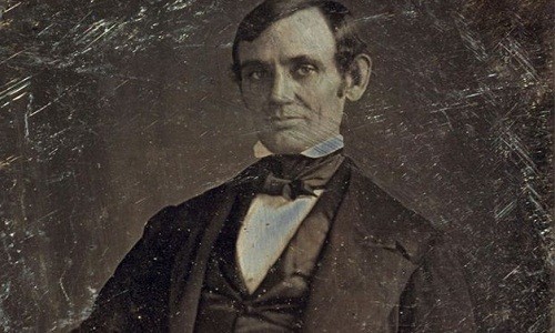 Hình ảnh thời trẻ của  Tổng thống Mỹ Abraham Lincoln khi hơn 30 tuổi.