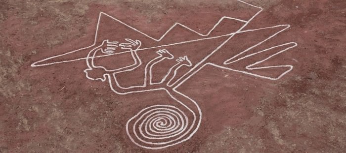 Đường kẻ Nazca (Nazca lines) ở sa mạc phía Nam Peru là một trong những  bí ẩn thách thức nhân loại suốt hàng trăm năm qua. Theo các chuyên gia, đường kẻ Nazca được tạo ra vào khoảng năm 500 trước Công nguyên - 750 sau Công nguyên.