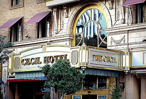 Cecil Hotel là  khách sạn "ma ám" khét tiếng của Mỹ với giá phòng cho thuê rẻ ở Los Angeles. Kể từ khi hoạt động từ năm 1927 đến nay, nhiều vụ tự tử xảy ra tại khách sạn này.