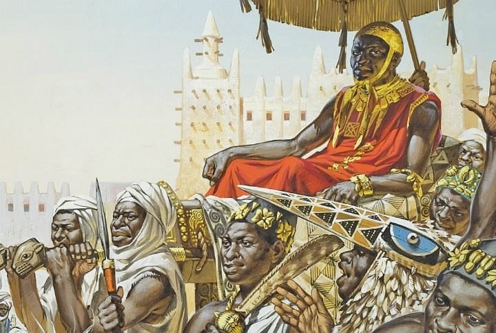 Sinh năm 1280,  vị vua giàu có nhất  lịch sử Mansa Musa qua đời vào năm 1337 với tài sản ước tính khoảng hơn 400 tỷ USD.