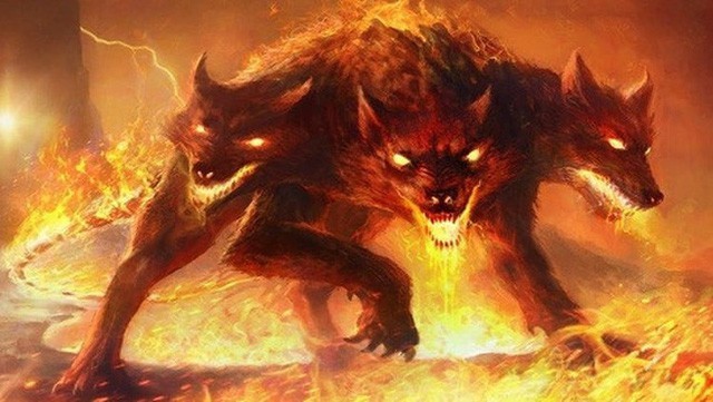 Chó ba đầu Cerberus là một trong những  quái vật ở địa ngục đáng sợ được miêu tả trong thần thoại Hy Lạp. Sinh vật này phụng tùng thần địa ngục Hades.