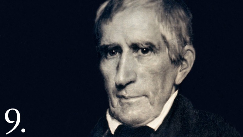 William Henry Harrison (1773 - 1841) là Tổng thống thứ 9 trong lịch sử nước Mỹ. Ông đắc cử  Tổng thống Mỹ trong cuộc bầu cử vào năm 1840 với 56% phiếu bầu.