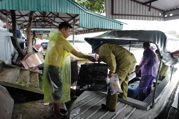 169 cá thể  động vật hoang dã, gồm 5 loài: Rắn hổ chúa, mèo rừng, khướu bạc má, chim di đá và sáo đá được Trung tâm Cứu hộ động vật hoang dã Hà Nội tổ chức tái thả về môi trường tự nhiên tại rừng đặc dụng Hương Sơn, huyện Mỹ Đức. Ảnh: Kinhtedothi.