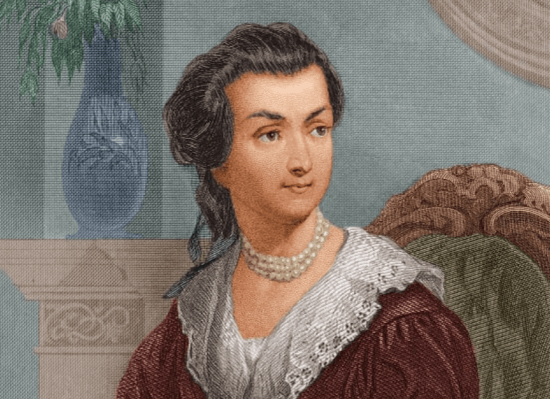 Abigail Adams là  Đệ nhất phu nhân đầu tiên trong lịch sử nước Mỹ sống ở trong Nhà Trắng. Bà từng phơi quần áo, ga, rèm... trong phòng phía Đông ở tòa Bạch Ốc.