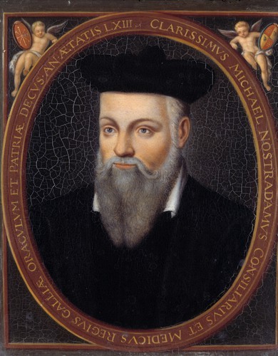 Nostradamus là một trong những nhà  tiên tri nổi tiếng thế giới với khả năng "nhìn thấu" tương lai. Nhà chiêm tinh người Pháp sống vào thế kỷ 16 đã cho xuất bản tập thơ Les Propheties (tạm dịch Những lời tiên tri) vào năm 1555. Trong tác phẩm này, ông đã đưa ra hàng trăm lời tiên đoán về các sự kiện sẽ xảy ra trong tương lai.