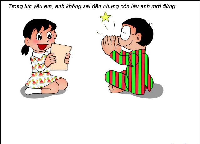 Bạn gái luôn luôn muốn là người đúng trong những cuộc khẩu chiến với người yêu. Không phải cô nàng ngang bướng đâu nhưng mà là muốn thể hiện sự sở hữu.