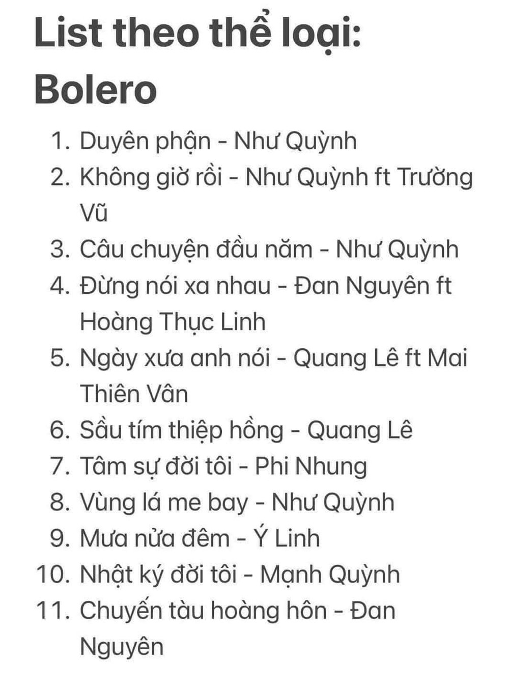 Một người hát karaoke "có tâm" đã tổng hợp list nhạc hát karaoke để "choáy hết mình" vào 5 ngày nghỉ lễ.