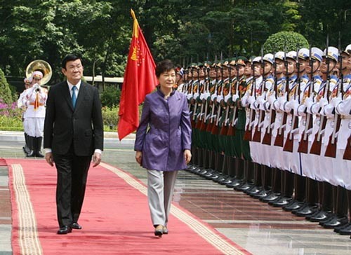 Chùm ảnh Tổng thống Park Geun Hye tại Việt Nam