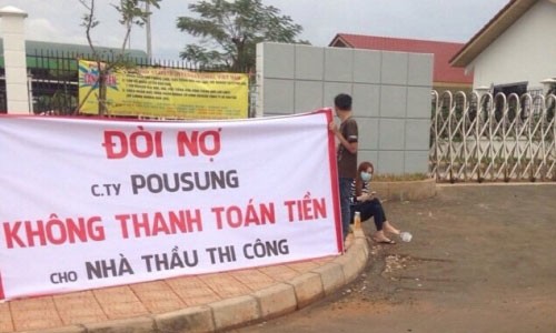 Nhà máy Pousung Việt Nam bị tố "quỵt tiền"