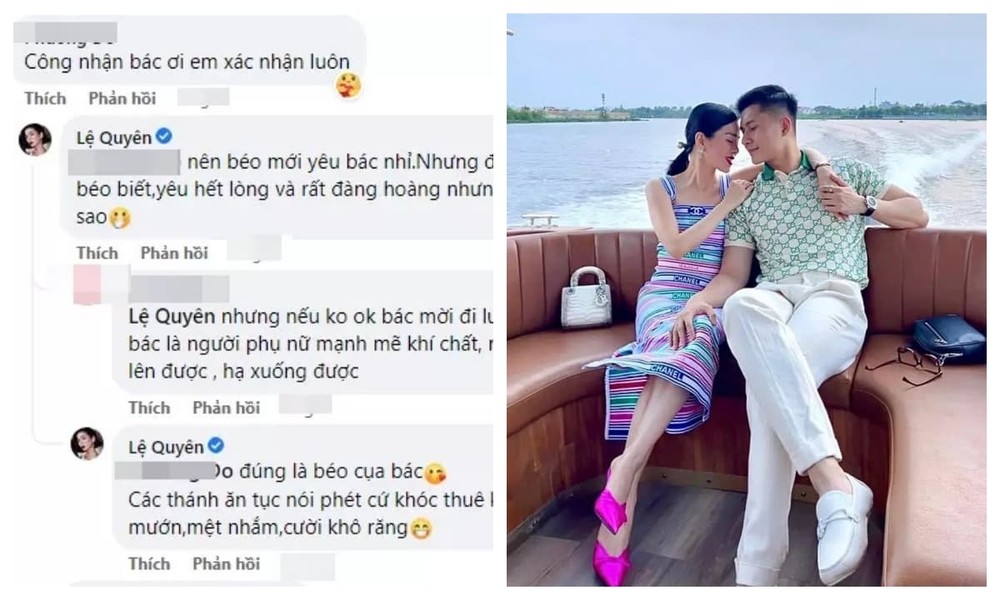 Lệ Quyên mắng anti-fan vì mỉa mai Lâm Bảo Châu yêu vì tiền