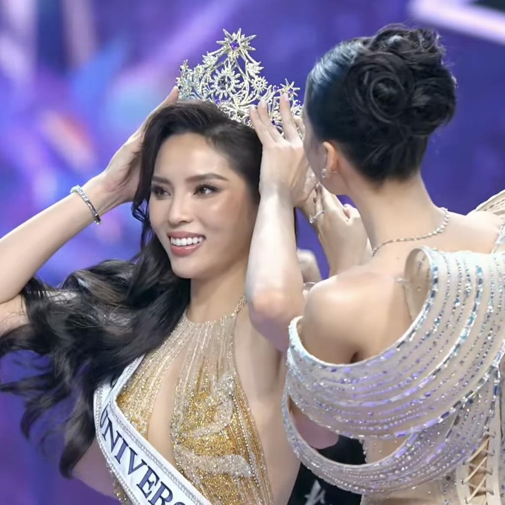 Tối 14/9, chung kết Miss Universe Vietnam 2024 đã khép lại với chiến thắng thuộc về thí sinh  Nguyễn Cao Kỳ Duyên. Nguyễn Quỳnh Anh đạt danh hiệu á hậu 1, danh hiệu á hậu 2 thuộc về người đẹp Vũ Thúy Quỳnh. Ảnh: FB Kỳ Duyên