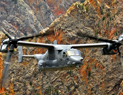 Mỹ muốn biến V-22 Osprey thành cường kích cơ