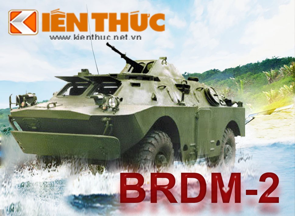 Infographic: Xe trinh sát BRDM-2 của Việt Nam mạnh cỡ nào?