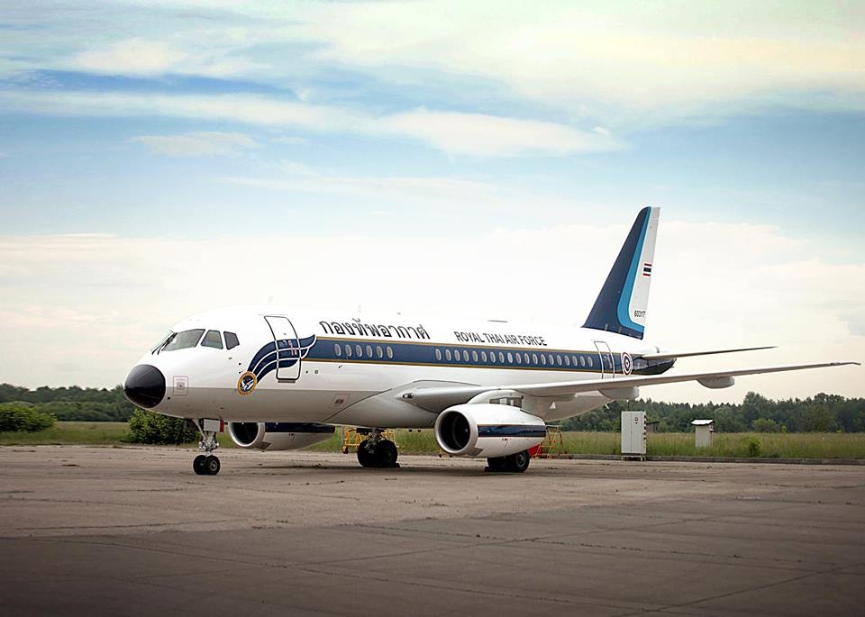 Cuối tháng 7, Sukhoi Civil Aircraft đã thực hiện bàn giao chiếc chuyên cơ Sukhoi Superjet đầu tiên cho  Không quân Thái Lan theo đơn hàng của nước này được ký vào năm 2014.