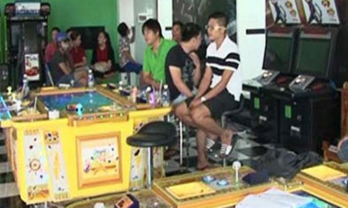 Bắt ổ đánh bạc trá hình tại tiệm game bắn cá