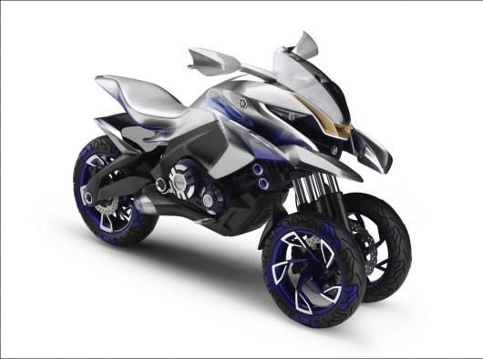 Hãng xe Nhật Yamaha tiết lộ mẫu mô tô 3 bánh 01GEN Concept.