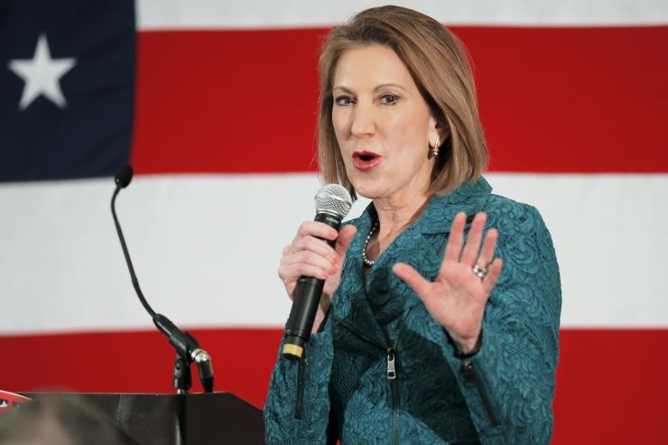 Bà Carly Fiorina - người vừa tuyên bố tham gia  tranh cử Tổng thống Mỹ, năm nay 60 tuổi. Từ năm 1999-2005 là giám đốc điều hành công ty lớn nhất nước Mỹ Hewlett-Packard (HP) và được xem là một trong những doanh nhân có ảnh hưởng nhất tại Mỹ.