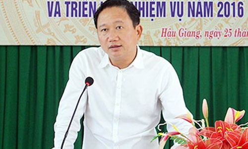 Đề nghị khai trừ Đảng ông Trịnh Xuân Thanh