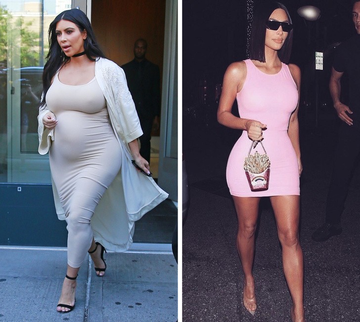 Kim Kardashian, bà mẹ 3 con, đã giảm 31 kg và lấy lại  vóc dáng cực nóng bỏng sau khi hạ sinh đứa con thứ 2. Cô tiết lộ rằng cô đã phải tuân thủ chế độ ăn kiêng nghiêm ngặt, khuyến khích việc tiêu thụ chất béo và chất xơ lành mạnh.