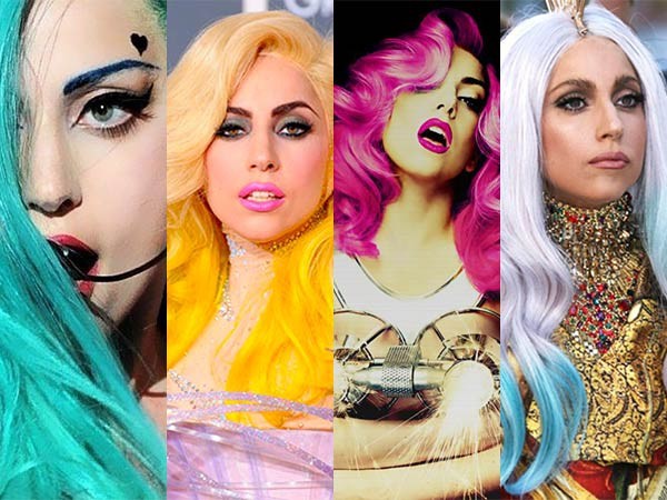 Lady Gaga là một trong những nữ ca sĩ nổi tiếng với phong cách sexy, điên cuồng. Những lần thử nghiệm  màu tóc nhuộm nổi bật thể hiện độ ngông cuồng, cô khiến fan hâm mộ phải ngã ngửa.