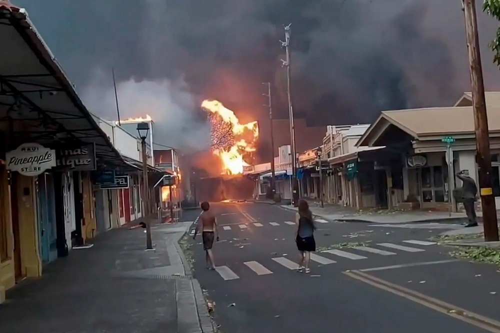 Mỹ: Cháy rừng như “địa ngục” thiêu rụi thị trấn ở Hawaii