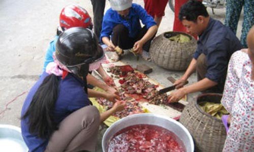 Chuyện lạ ở làng chuyên làm thịt... “cậu ông trời“