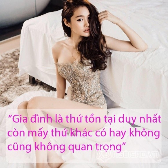 Từ khi công khai chuyện tình cảm với Lâm Vinh Hải,  Linh Chi ngày càng bị nhiều người soi mói và ghét hơn. Thay vì im lặng thì Linh Chi liên tục có những phát ngôn gây sốc khiến cư dân mạng càng bức xúc. Mới đây, người mẫu Linh Chi chia sẻ: "Gia đình là thứ tồn tại duy nhất còn mấy thứ khác có hay không có cũng không quan trọng". Chia sẻ này của Linh Chi ngay lập tức bị nhận 'bão gạch đá' của cư dân mạng.