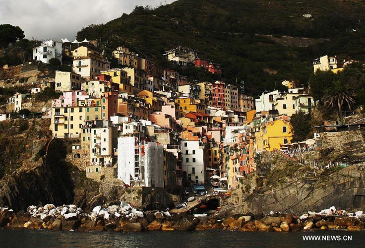 Terre Cinque là một phần của bờ biển Riviera, vùng Liguria, Italy.