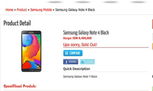 Lộ cấu hình sơ bộ siêu phẩm Galaxy Note 4