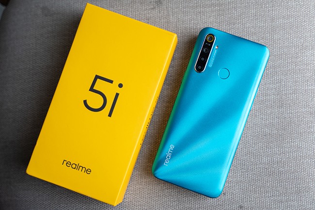 Realme chính thức ra mắt sản phẩm  Realme 5i với thiết kế mới và màu sắc mới nổi bật.