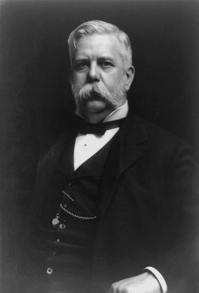 George Westinghouse phát minh ra động cơ hơi nước quay năm 19 tuổi: Năm 1865, Westinghouse nhận bằng sáng chế đầu tiên trong số rất nhiều bằng sáng chế của ông sau đó cho sản phẩm động cơ hơi nước quay. Ông là người khởi nguồn cho ngành đường sắt với động cơ hơi nước quay và hệ thống phanh ray sử dụng khí nén. Những phát minh này giúp tàu chạy với tốc độ lớn hơn đồng thời an toàn hơn. Đến năm 1905. Khoảng 2 triệu phương tiện và khoảng 90.000 đầu máy xe lửa được lắp đặt hệ thống phanh phản ứng nhanh tự động của Westinghouse.