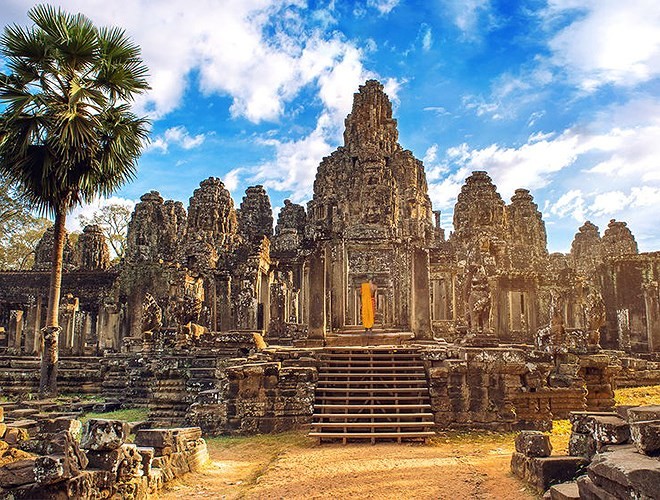 Quần thể Angkor (Campuchia): Đây được coi là niềm tự hào lớn nhất của người dân xứ chùa tháp. Ảnh: Pick Your Day