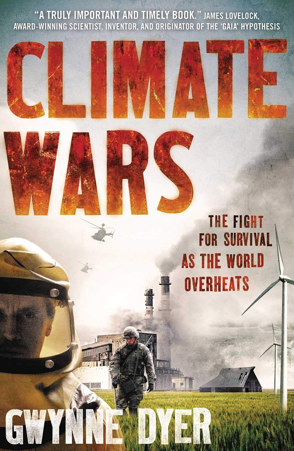 Cuốn Climate Wars: The Fight for Survival as the World Overheats của Gwynne Dyer. Theo học giả Justin Dargin trong chương trình nghiên cứu Trung Đông của Carnegie, Climate Wars là một cuốn sách hấp dẫn dù có phần đáng sợ. Trong khi có xu hướng bi quan, tác giả đã tiến hành nghiên cứu sâu rộng để dự đoán những xung đột khí hậu có thể nổ ra ở nhiều điểm nóng khác nhau. Cuốn sách dễ đọc và cho đến nay vẫn là một trong số ít tác phẩm đưa ra đánh giá sâu sắc về cách quân đội có thể ứng phó với biến đổi khí hậu. Ảnh: Amazon.