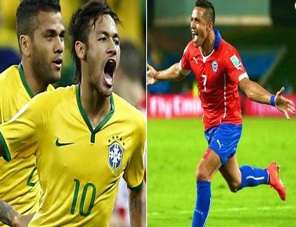 Brazil – Chile : Cuộc chiến Nam Mỹ 