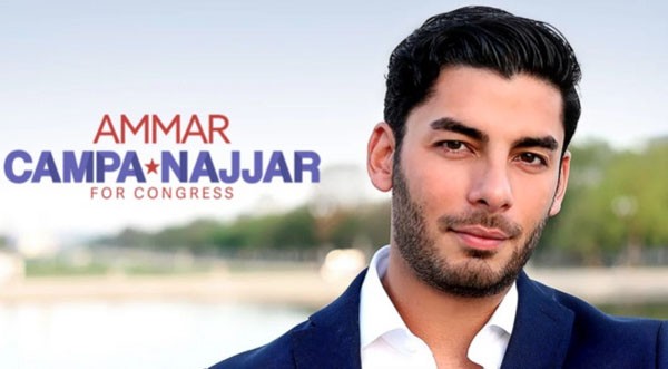 Ammar Campa-Najjar (28 tuổi) mới đây thông báo tranh cử một vị trí trong  Quốc hội Mỹ. Anh hiện được nhiều dân mạng yêu mến vì diện mạo điển trai.