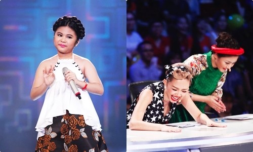 Thí sinh nhí khiến giám khảo quỳ lạy ở Vietnam Idol Kids