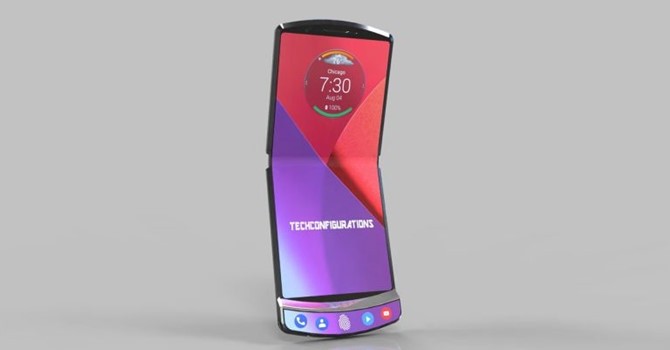 Motorola sẽ bán điện thoại màn hình gập với thiết kế của máy V3