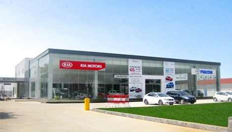 Showroom THACO đẳng cấp toàn cầu tại Vĩnh Phúc