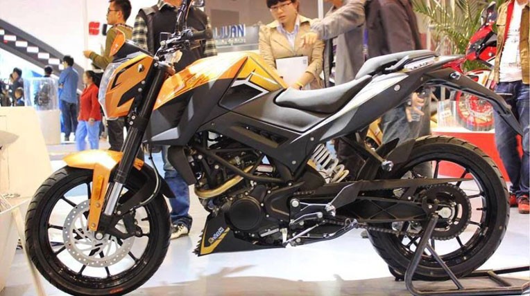 Trung Quốc làm nhái cả siêu mô tô KTM Duke