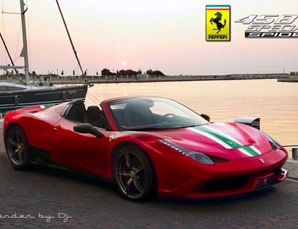 Hàng khủng Ferrari 458 Spider đặc biệt sắp lộ diện