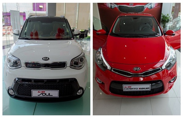 Chi tiết Kia Soul, Cerato Koup 2014 tại đại lý Hà Nội