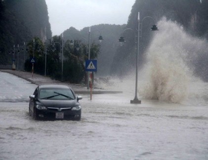 Chùm ảnh bão Haiyan càn quét miền Bắc thế nào?